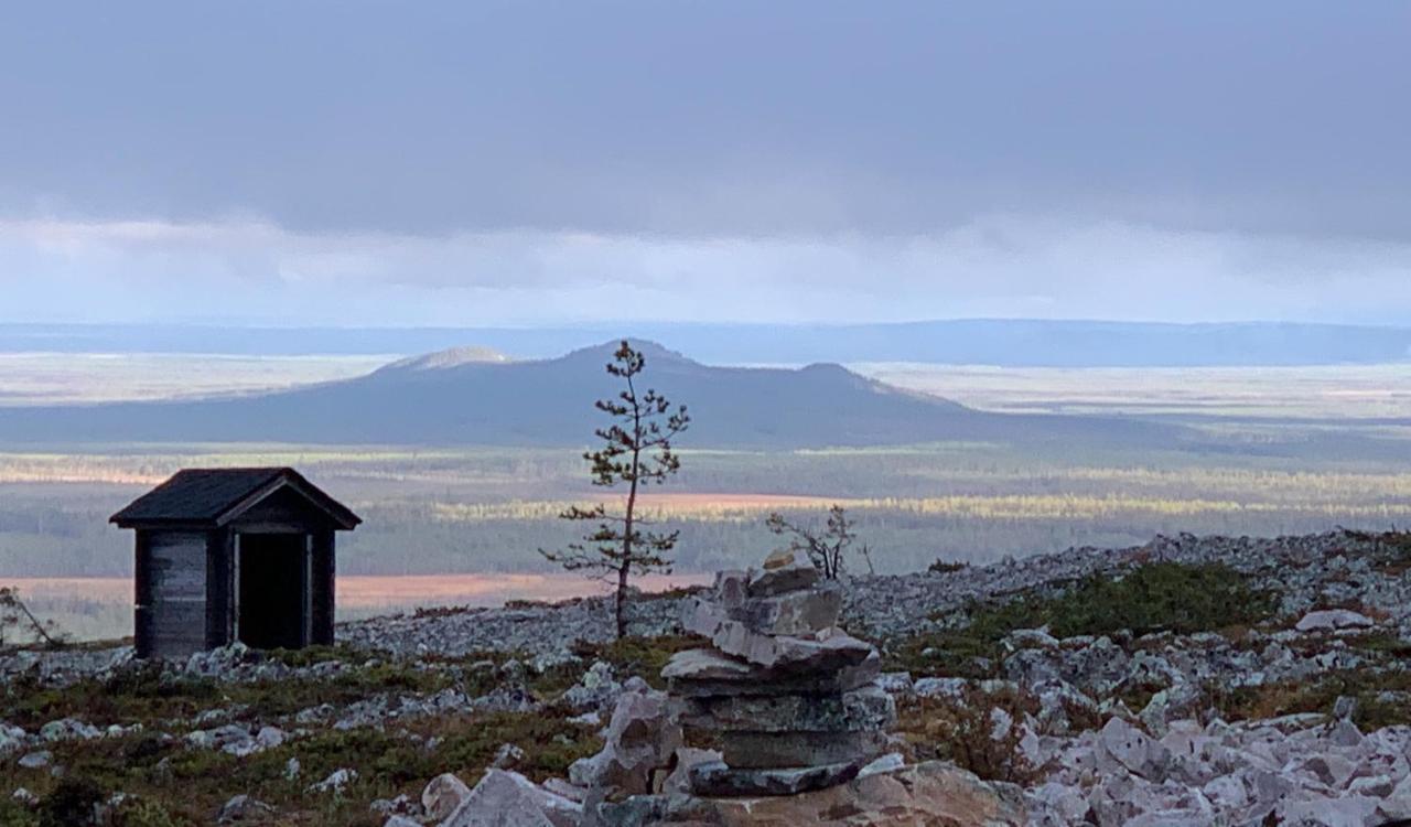 Logwood Chalet Luosto Kültér fotó